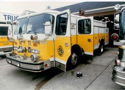 1989 E-One Hush -replaced 1976 Hahn; Burned up in 1999