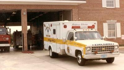1980 Chevrolet/ Robinson Type I ambulance (Rescue 11) Purchased 12/12/1980, Sold to Robinson Body Works 3/11/1989