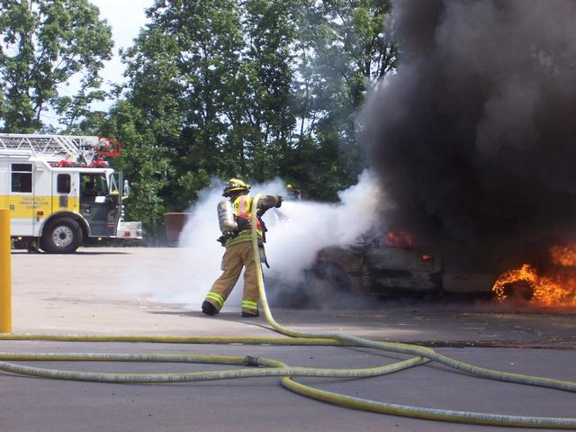 2007 SJVFD MCI Dril started with a car fire...