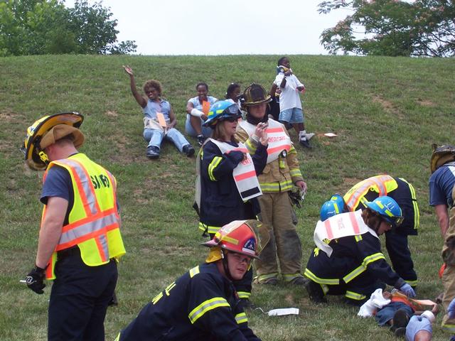2007 SJVFD MCI Dril at the PSA